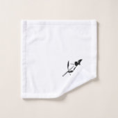 射手座〔占星術の〕十二宮図記号と記号 バスタオルセット (ウォッシュタオル)