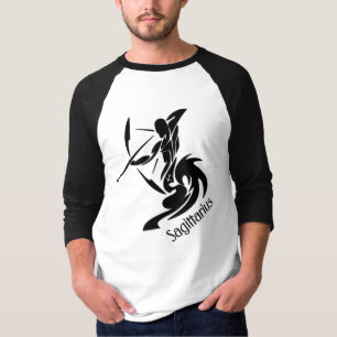 射手座〔占星術の〕十二宮図記号と記号 Tシャツ