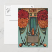 射手座-〔占星術の〕十二宮図 ポストカード (正面/裏面)