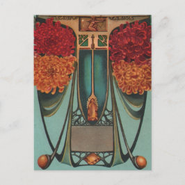 射手座-〔占星術の〕十二宮図 ポストカード