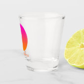 射手座〔占星術の〕十二宮図（11月22日～12月21日） ショットグラス (右)