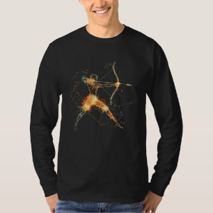 射手座 占星術 いて座 ホロスコープ Tシャツ
