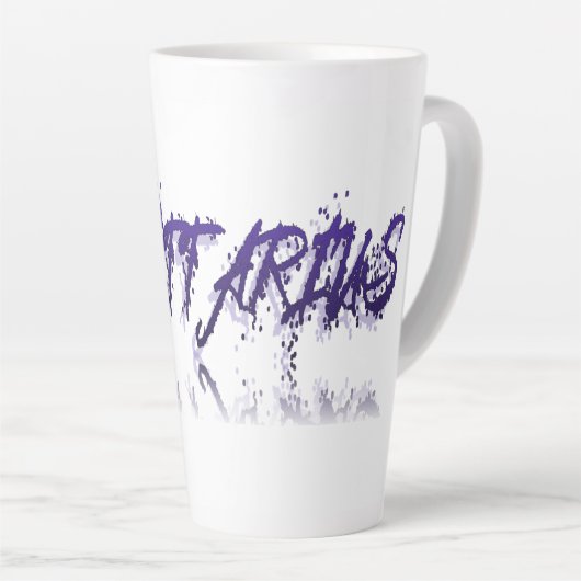 射手座 – 反射 カフェラテマグ (右アングル)