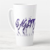 射手座 – 反射 カフェラテマグ (左アングル)