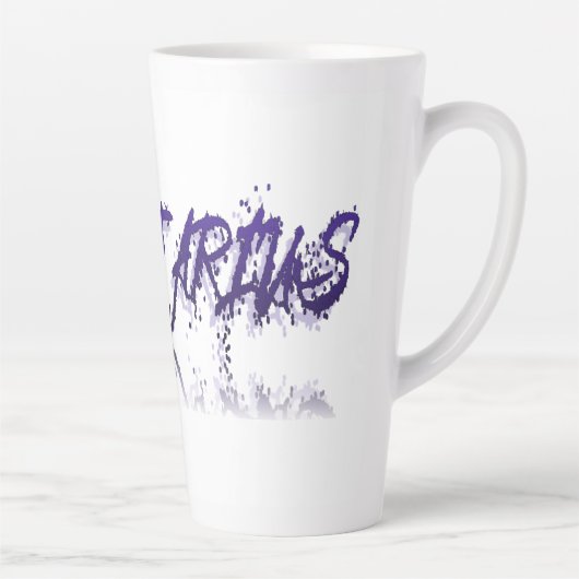 射手座 – 反射 カフェラテマグ (右)