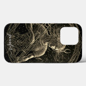 射手座 星座 ブラックゴールド Case-Mate iPhone iPhoneケース (裏面 (横))