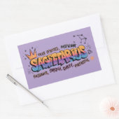 射手座 長方形シール (封筒)