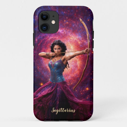 射手座- Cosmic Archer- iPhone / iPadケース Case-Mate iPhoneケース (裏面)