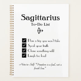 射手座- To-Doリスト プランナー手帳