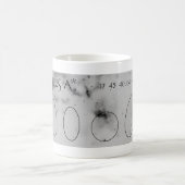 射手座A*座標Mag コーヒーマグカップ (中央)