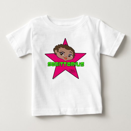 射手座Tシャツ ベビーTシャツ (正面)