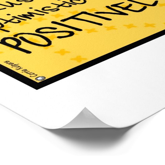 射手座wordcloudポスター ポスター (角)