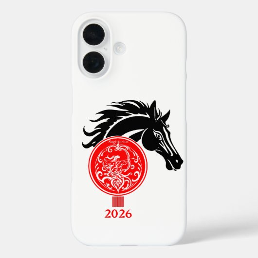 射手座x馬の年2026 Case-Mate iPhoneケース (裏面)