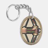 射手座Z キーホルダー (正面左)