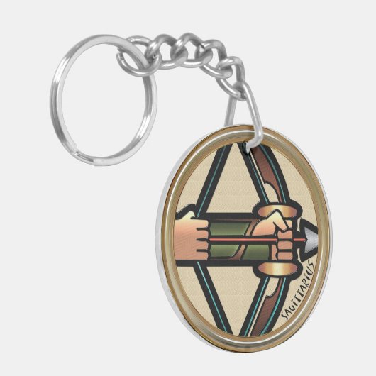 射手座Z キーホルダー (正面左)