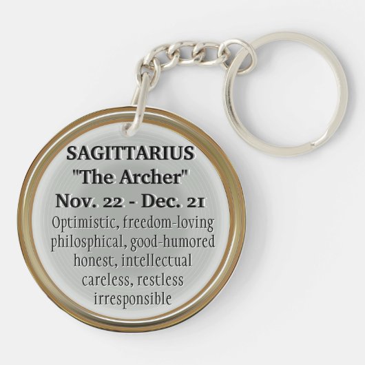 射手座Z キーホルダー (裏面)