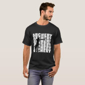 射手弓矢 Tシャツ (正面フル)