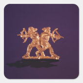 射手2人 スクエアシール (正面)