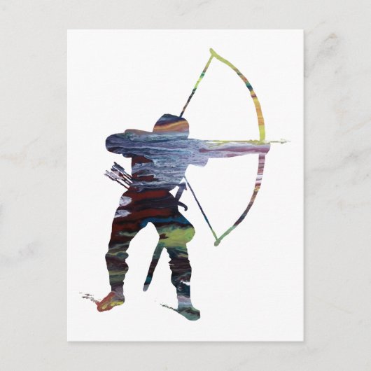 射手 ポストカード (正面)