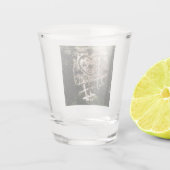 射抜きハート ショットグラス (裏面)