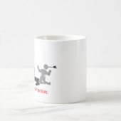 射撃はゾンビを引き付けます コーヒーマグカップ (中央)