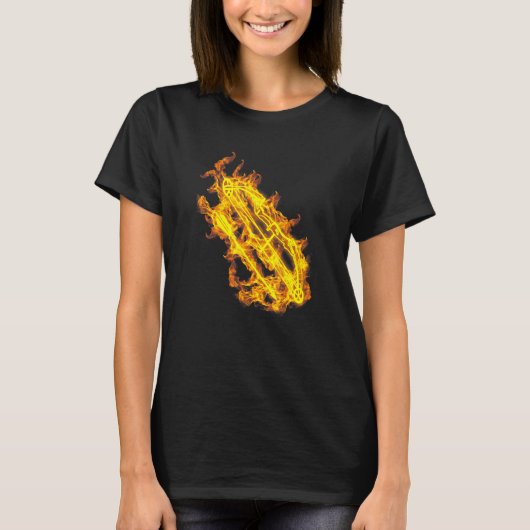 射撃弓矢の射手 Tシャツ (正面)