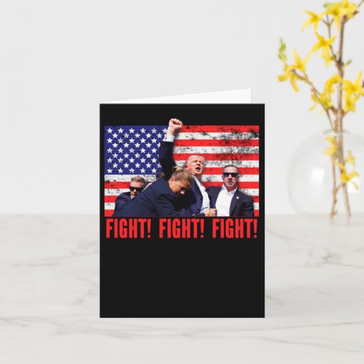 射撃戦 カード (黄色い花)