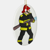 射撃戦 セラミックオーナメント (右)