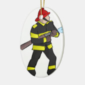 射撃戦 セラミックオーナメント (左)
