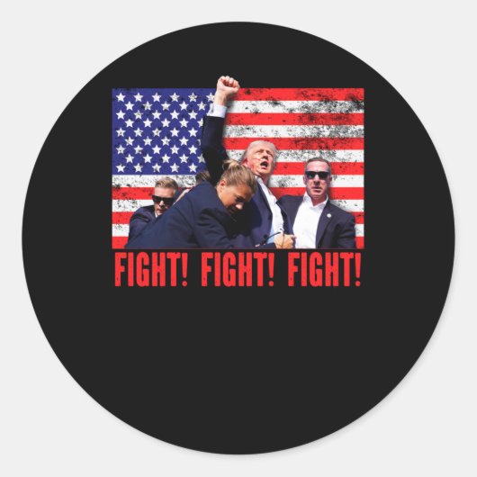 射撃戦 ラウンドシール (正面)