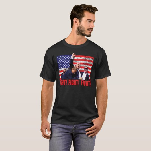 射撃戦 Tシャツ (正面フル)
