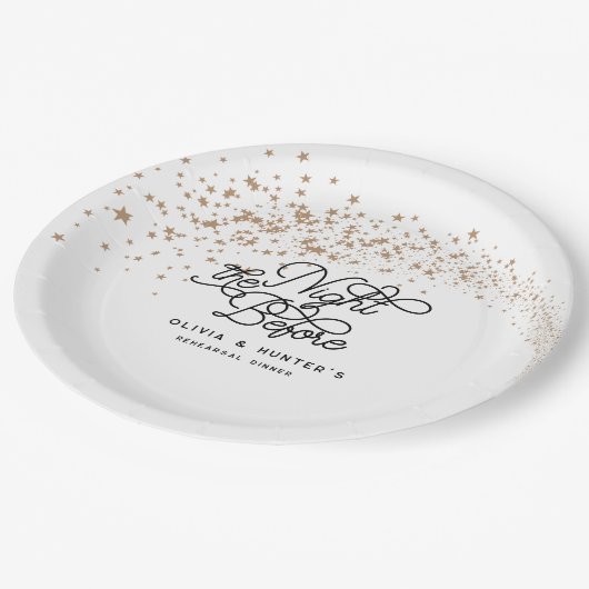 射撃、 発砲はリハーサルの夕食前の夜を星にする ペーパープレート (アングル)