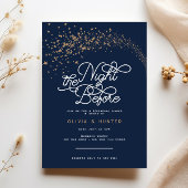 射撃、 発砲はリハーサルの夕食前の夜を星にする 招待状