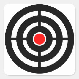 射撃、 発砲アーチェリー標的 スクエアシール