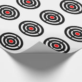 射撃、 発砲アーチェリー標的 ラッピングペーパー (角)