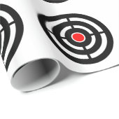 射撃、 発砲アーチェリー標的 ラッピングペーパー (ロールコーナー)