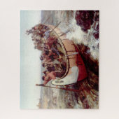 射撃、 発砲ザラピッドバイフランスアンホプキンス ジグソーパズル (縦)