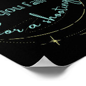 射撃、 発砲スターに秋した ポスター (角)