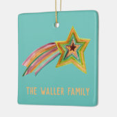 射撃、 発砲スターウォーターカスタマイズカラーITファミリ セラミックオーナメント (左)