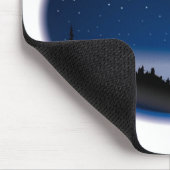 射撃、 発砲スターオーバーナイトランドスケープ マウスパッド (コーナー)