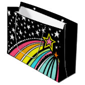 射撃、 発砲スターコンメットファイアボール抱き枕 ラージペーパーバッグ (正面アングル)