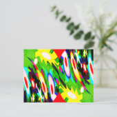 射撃、 発砲スターズアート ポストカード (スタンド正面)