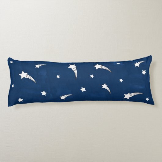 射撃、 発砲スターズネイビーブルーウォーター色 ボディピロー (裏面)