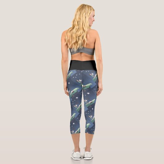 射撃、 発砲スターズ – ウィッシュの作成カプリレギン カプリレギンス (裏面)