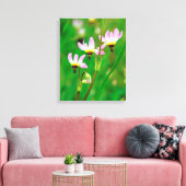 射撃、 発砲スターワイルドフラワーズインミッショントレイルズパーク キャンバスプリント (インサイチュ (リビング))