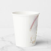 射撃、 発砲スター紙カップ 紙コップ (右)