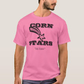 射撃、 発砲スター–02，コーン，スター， "我々トス" Tシャツ (正面)