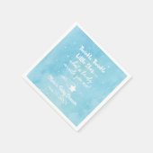 射撃、 発砲トゥインクルリトルスターベビーシャワーナプキンズ スタンダードカクテルナプキン (角)