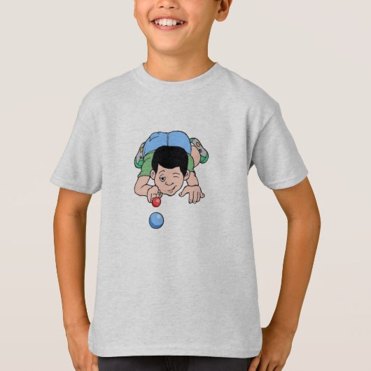 射撃、 発砲大理石Tシャツ Tシャツ (正面)