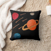 射撃、 発砲星宇宙 クッション (ブランケット)